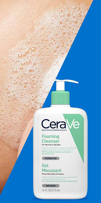 Foaming cleanser